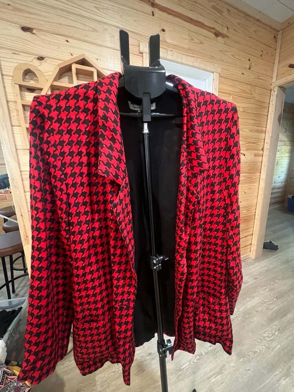 Lawrence Philadelphia vintage houndstooth jacket